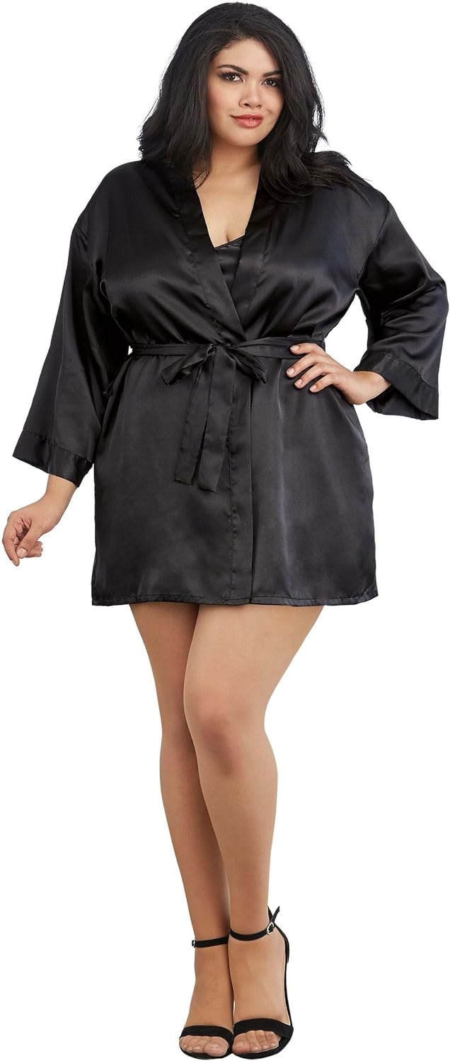 Women's Robe Babydoll & Padded Hanger