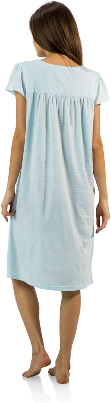 Women's Botanic Short Sleeve Nightgown Women's Botanic Short Sleeve Nightgown