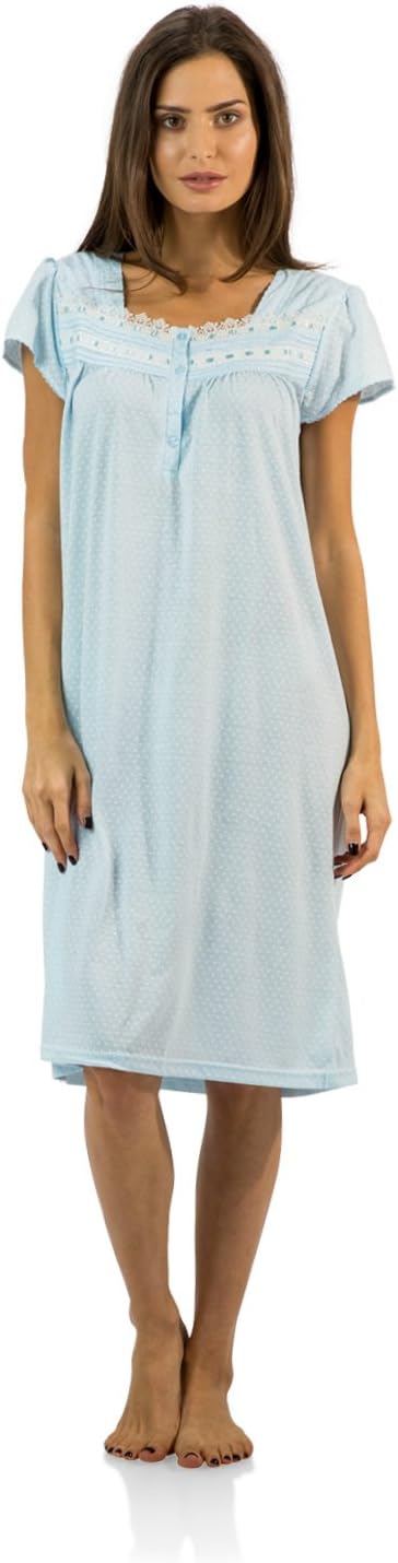 Women's Botanic Short Sleeve Nightgown