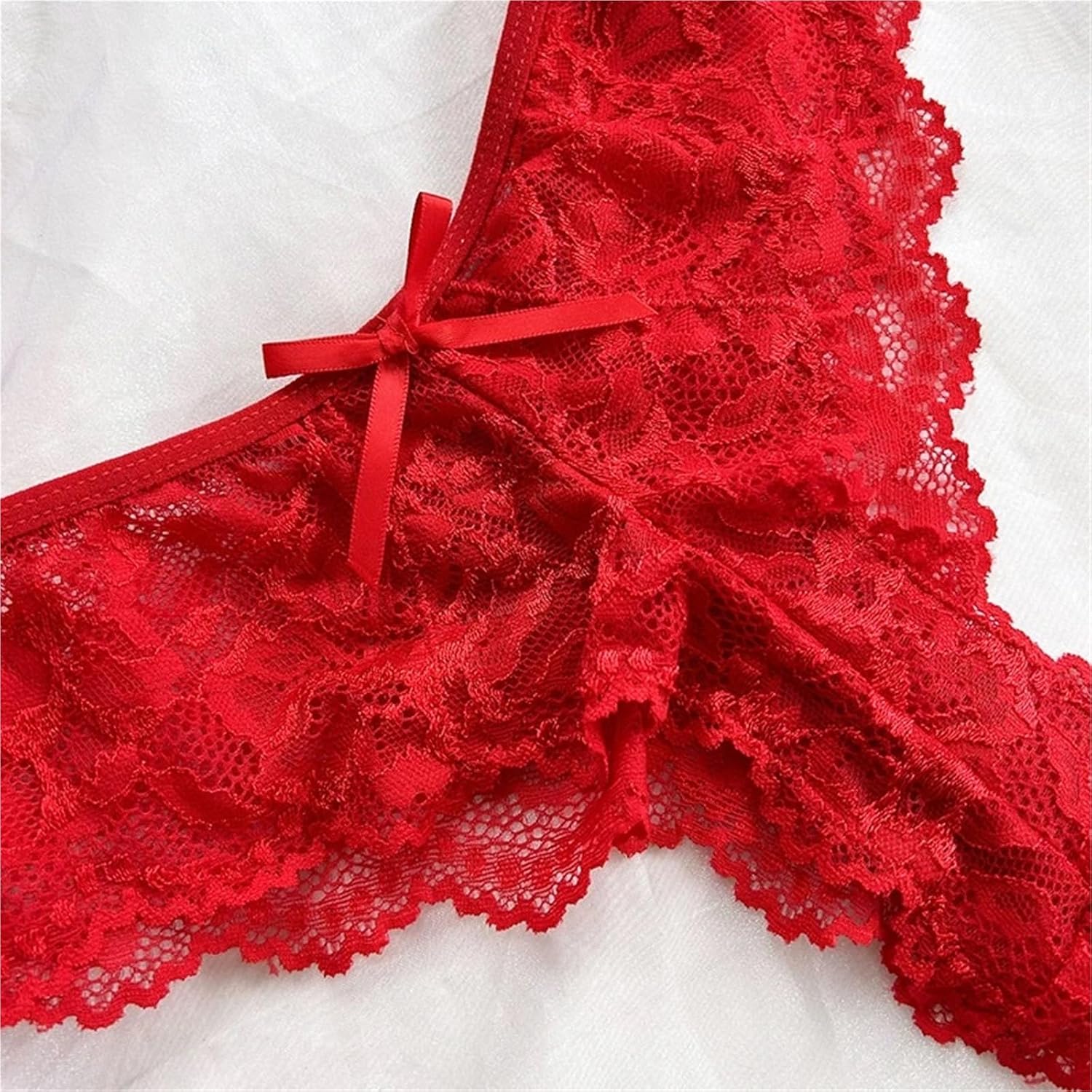 Women's Thin Style G-String Ruffle Trim Lingerie Set Women Nightgowns Sleeveless Sleepwear Sexy V-Neck Bra Women's Thin Style G-String Ruffle Trim Lingerie Set Women Nightgowns Sleeveless Sleepwear Sexy V-Neck Bra