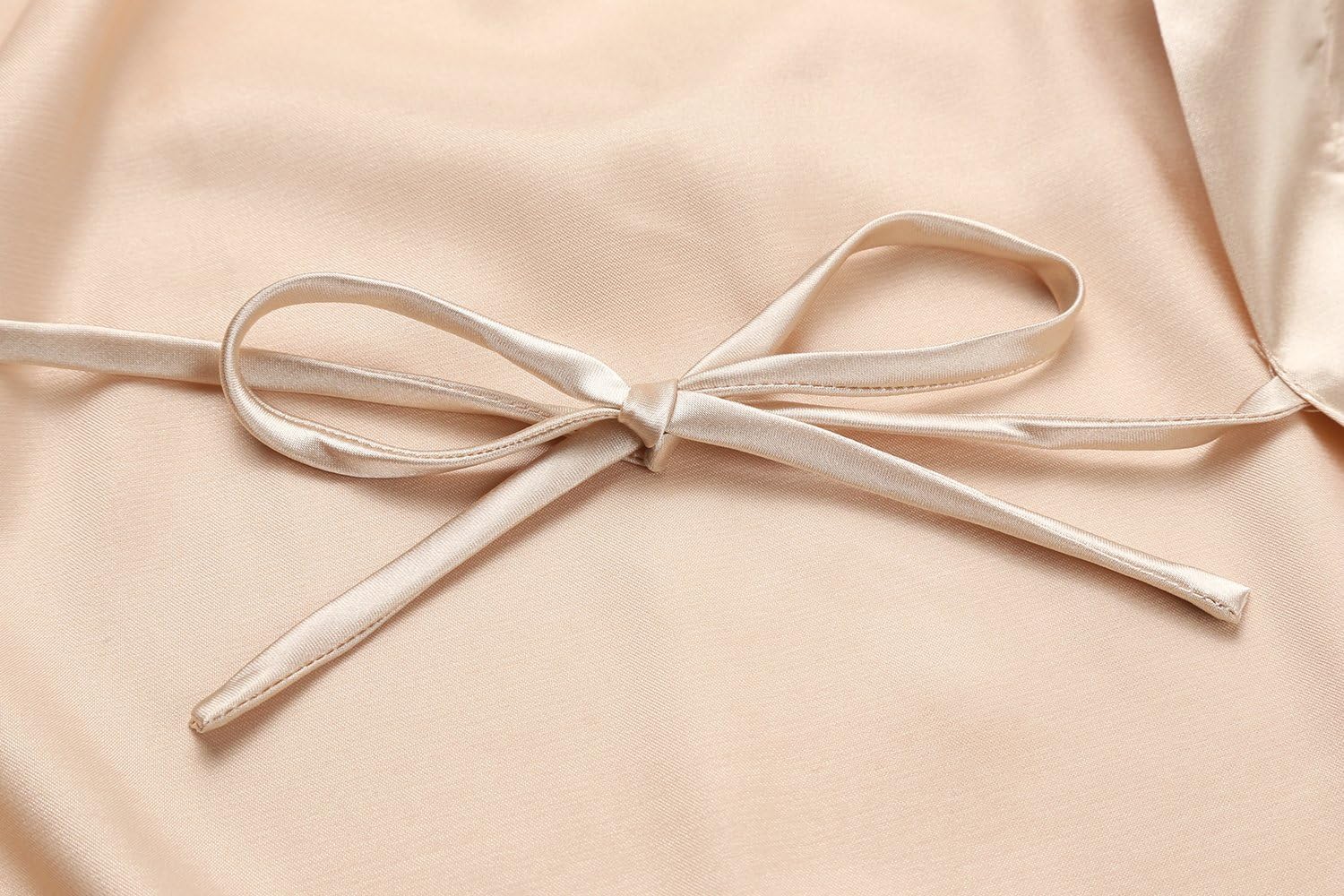Women's Satin Kimono Robes Short Silk Bathrobe Bridesmaid Wedding Party Nightgown Sleepwear